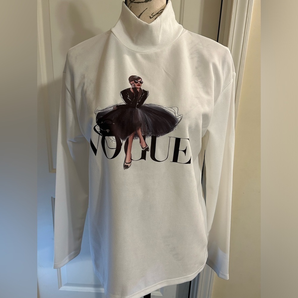 CBR Vogue print long sleeve shirt - Picture 2 of 3